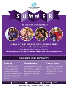 Vestar Summer Flyer 2014