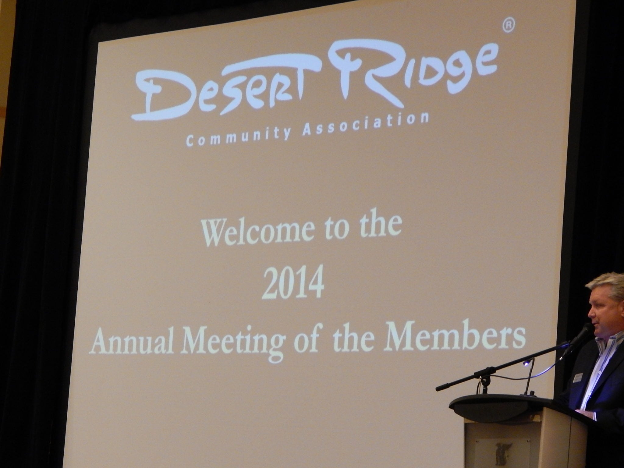 Congratulations to the New Desert Ridge Community Association Board