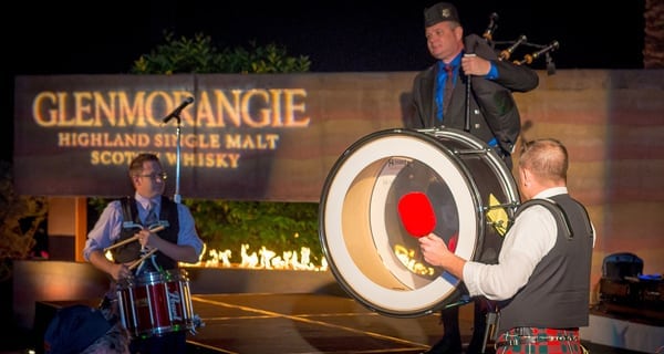 Bagpipes, Scottish Fare and Glenmorangie Scotch