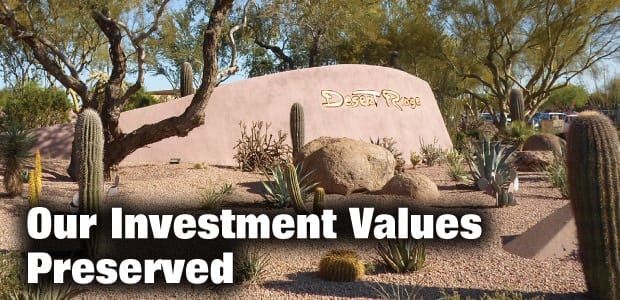 Our Investment Values Preserved