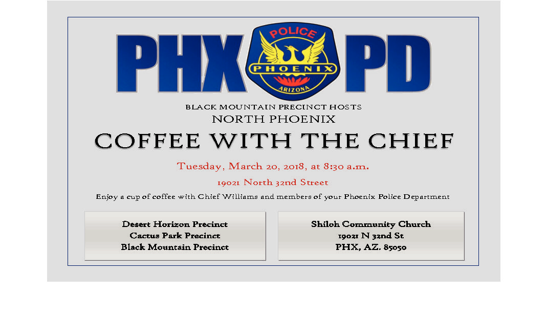 Coffee with the Chief