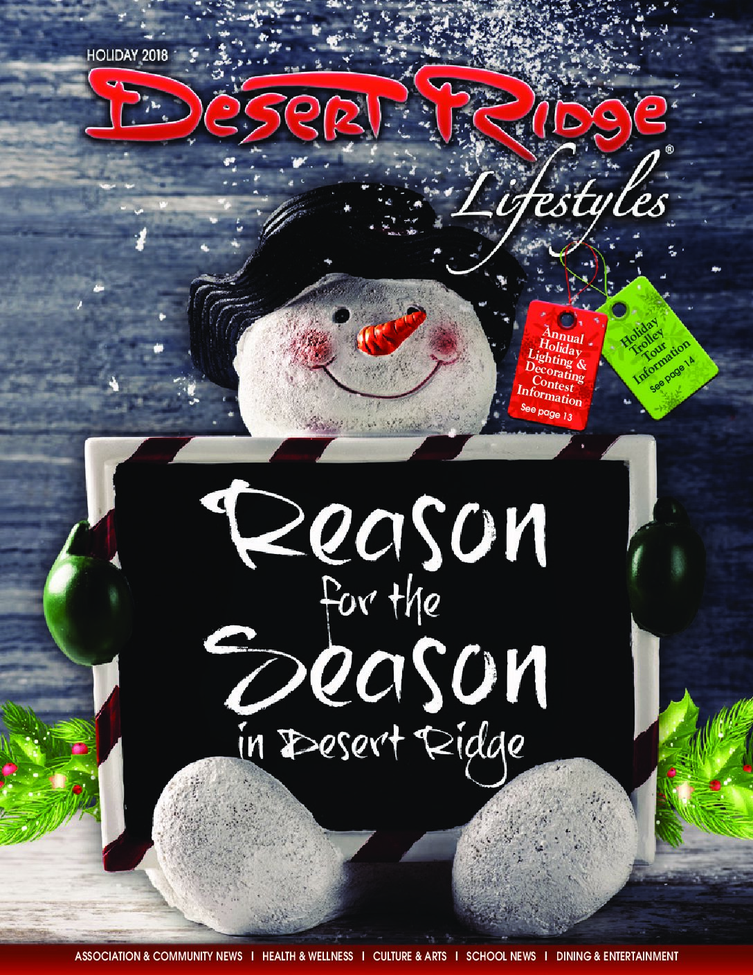 Desert Ridge Lifestyles Magazine – Holiday 2018