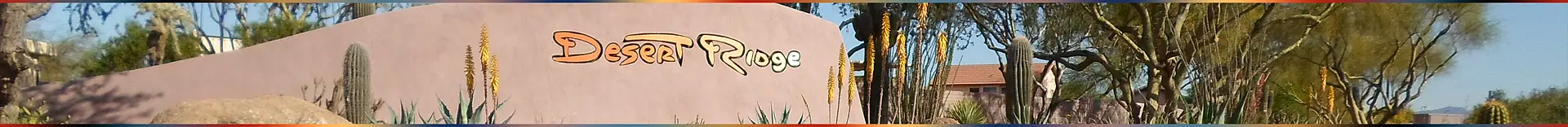 Desert Ridge Monument Sign