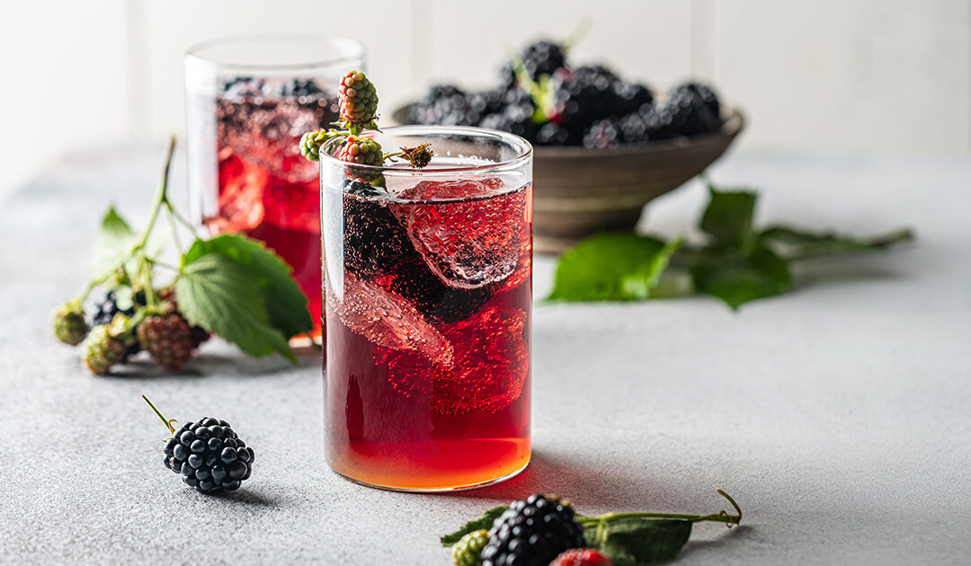 Blackberry-Lime Porch Punch