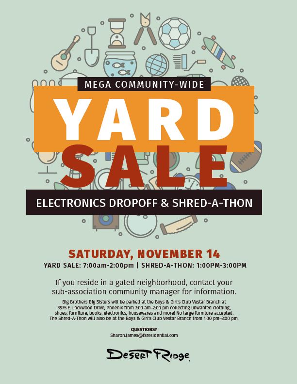 Mega Community-Wide Yard Sale