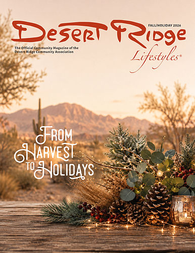 Desert Ridge Lifestyles Fall/Holiday 2026 Cover