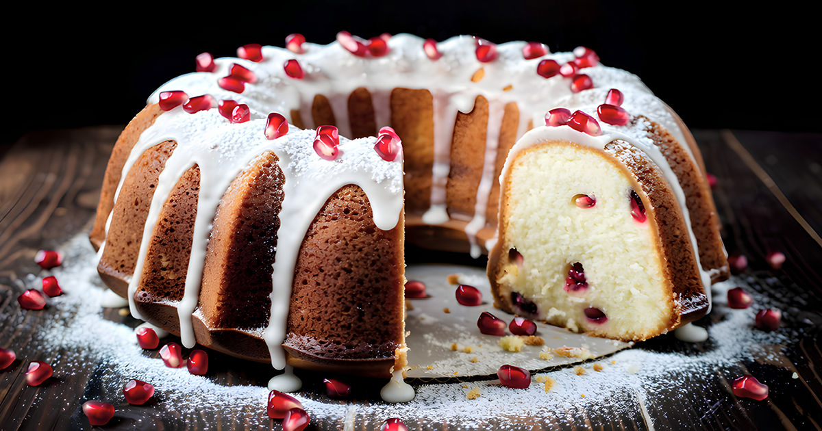 Jingle Bell Bundt Cake